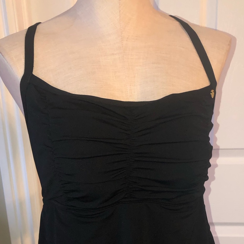 Roots Black Ruched Swimming suit - Picture 5 of 7